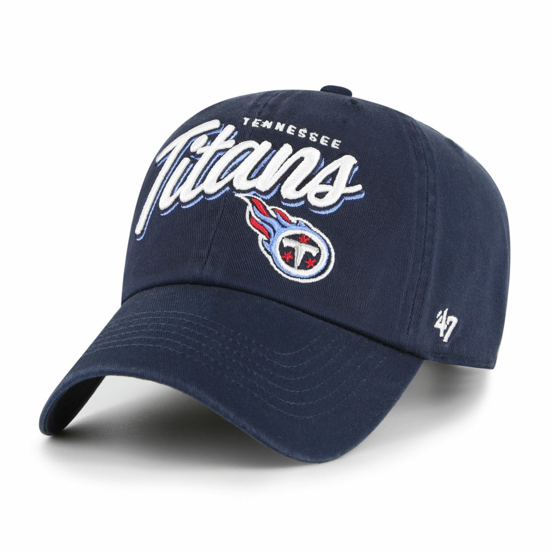 Tennessee Titans '47 Women's Ariana Clean Up Adjustable Hat Navy