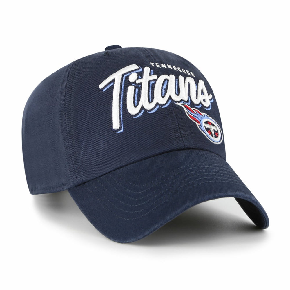 Tennessee Titans '47 Women's Ariana Clean Up Adjustable Hat Navy