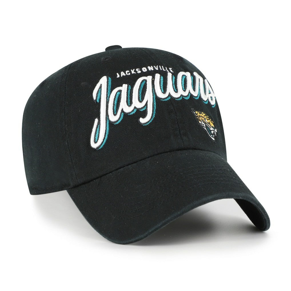 Jacksonville Jaguars '47 Women's Ariana Clean Up Adjustable Hat Black