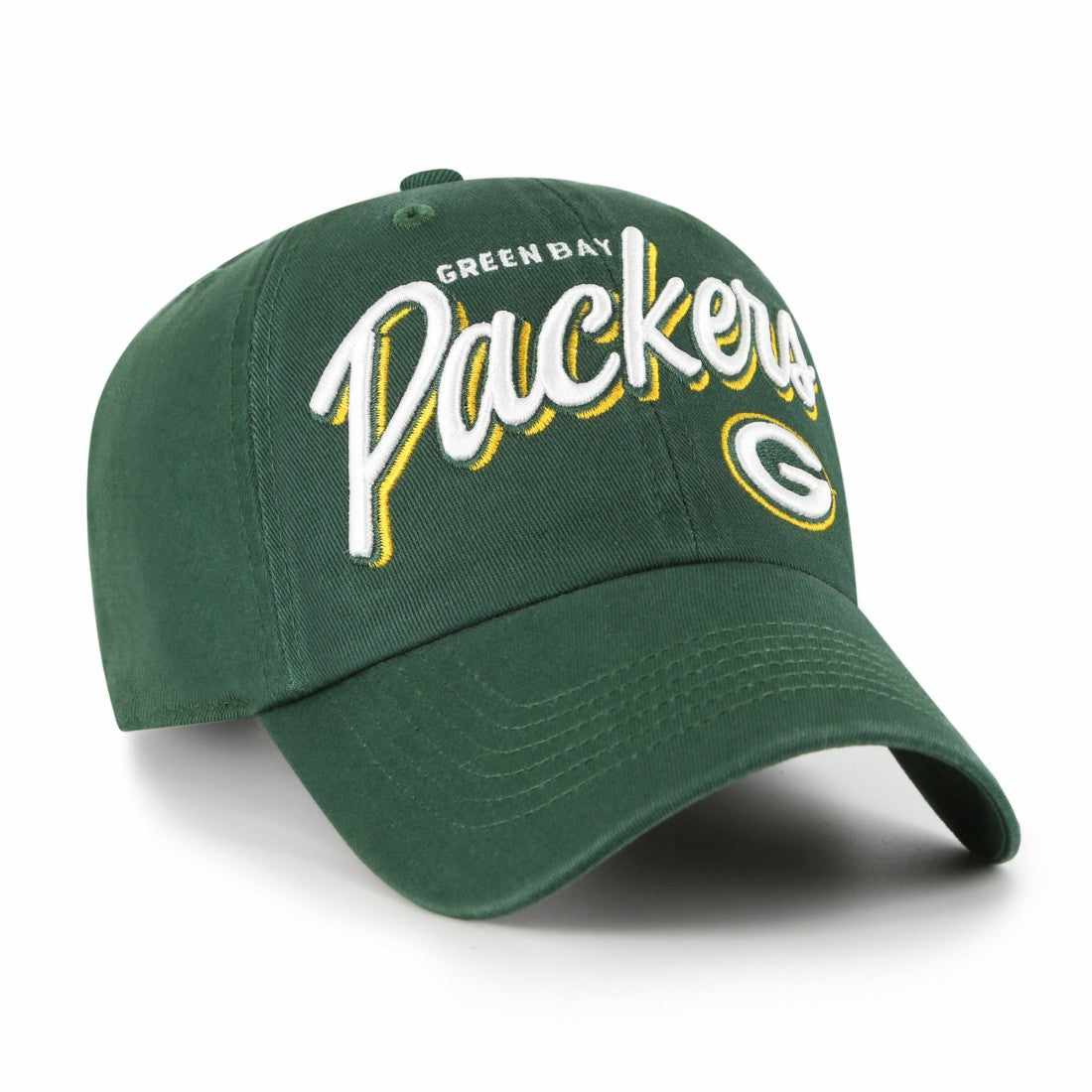 Green Bay Packers '47 Women's Ariana Clean Up Adjustable Hat Green