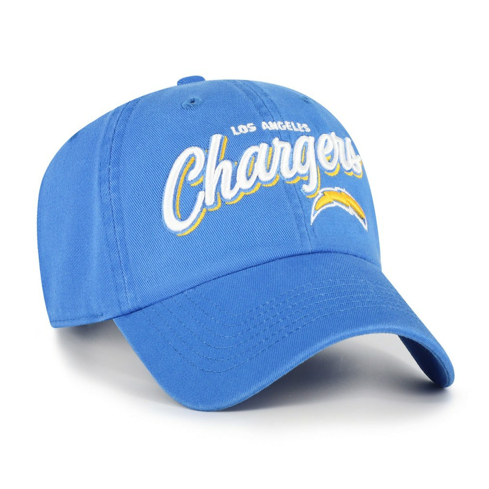 Los Angeles Chargers '47 Women's Ariana Clean Up Adjustable Hat Powder Blue