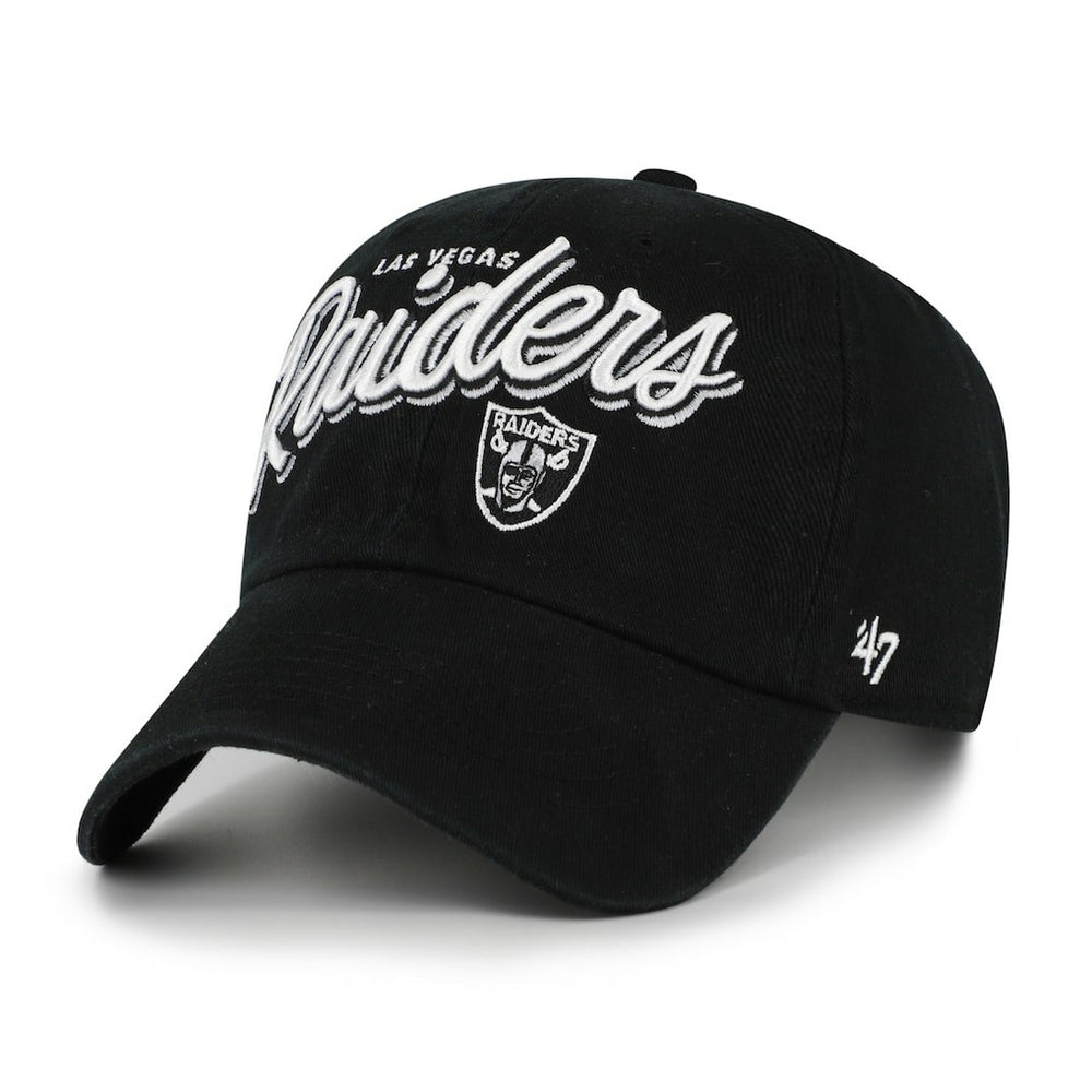 Las Vegas Raiders '47 Women's Ariana Clean Up Adjustable Hat Black