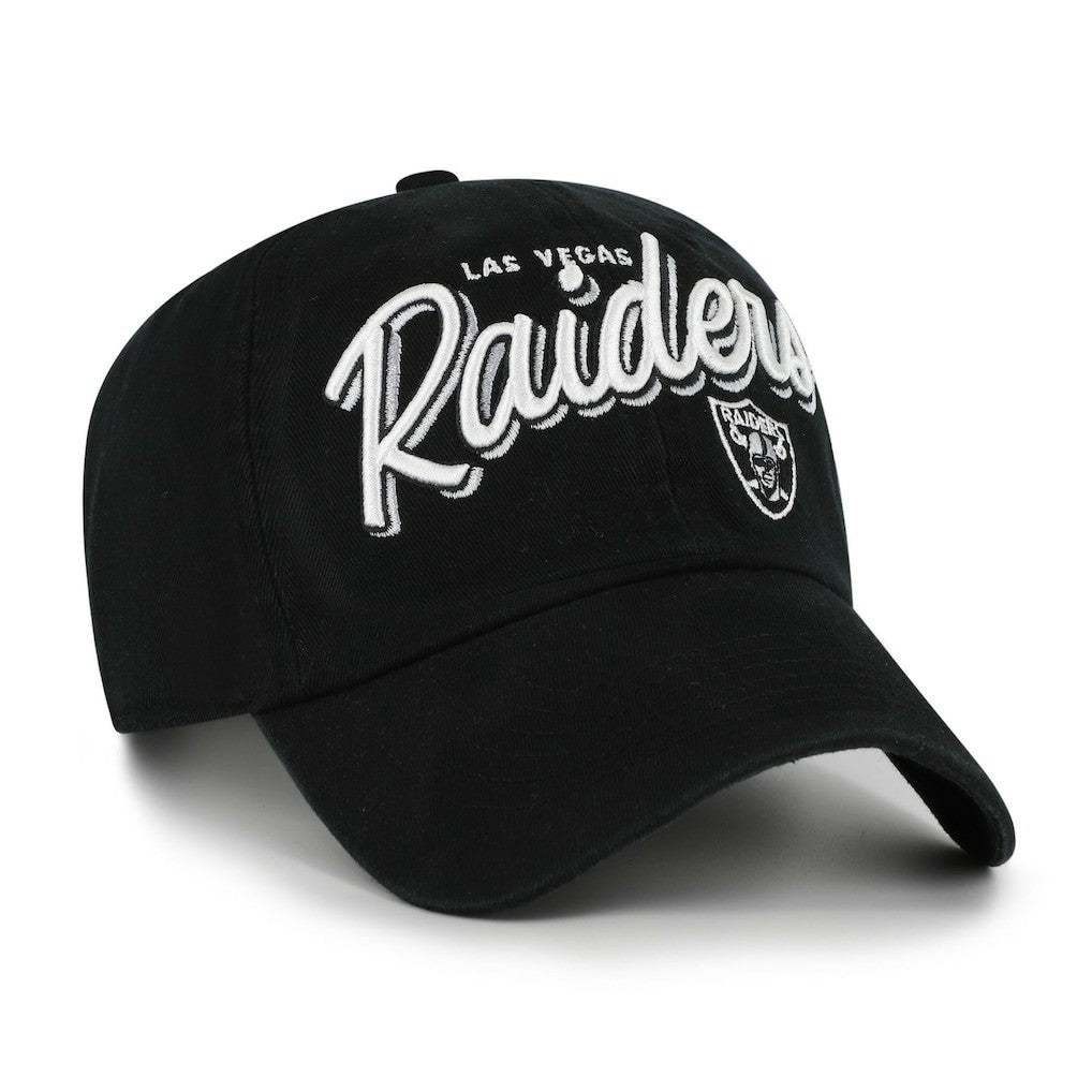 Las Vegas Raiders '47 Women's Ariana Clean Up Adjustable Hat Black