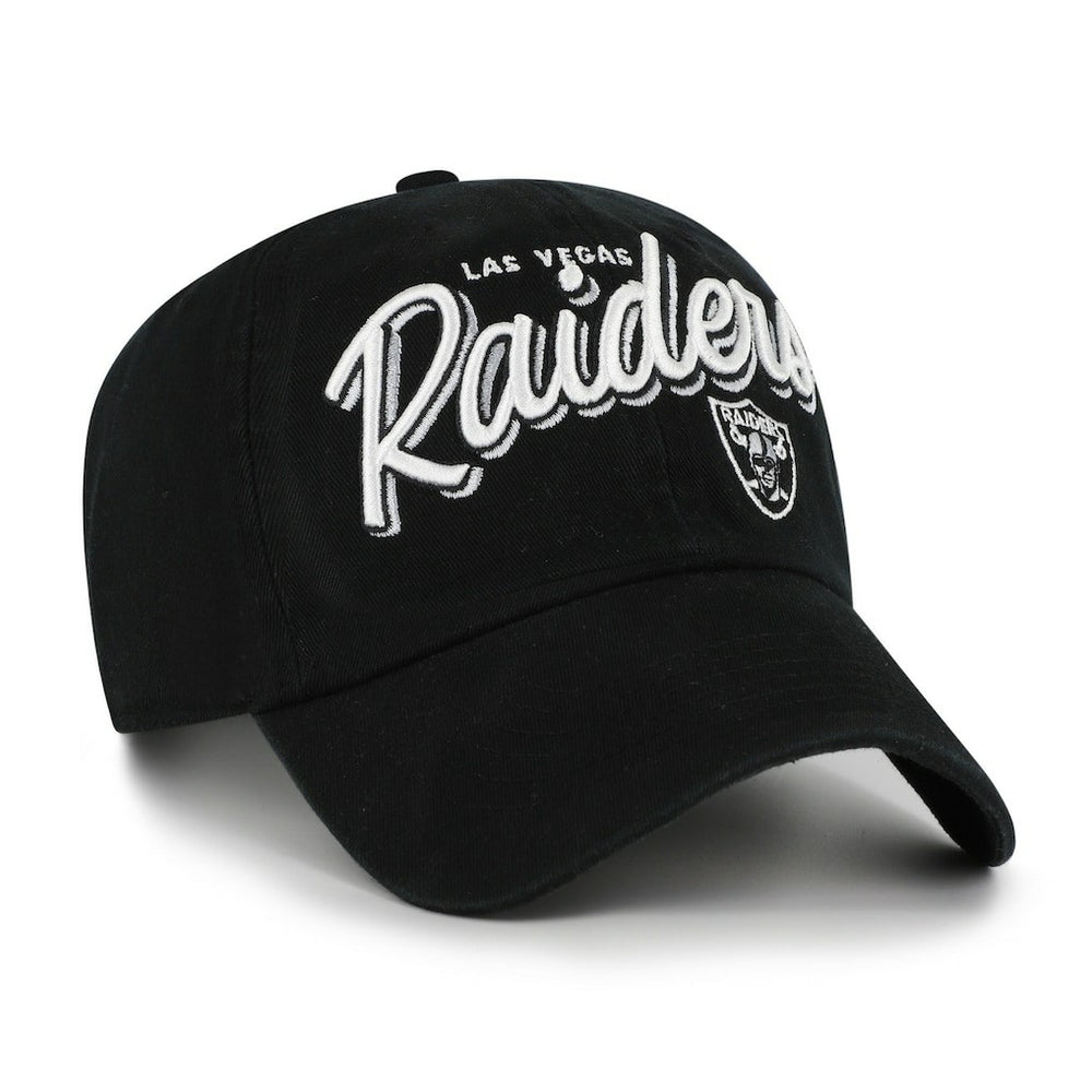Las Vegas Raiders '47 Women's Ariana Clean Up Adjustable Hat Black
