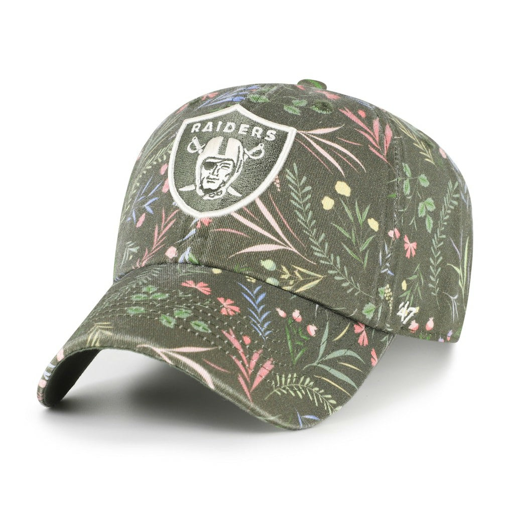 Las Vegas Raiders '47 Women's Verbena Clean Up Adjustable Hat Green