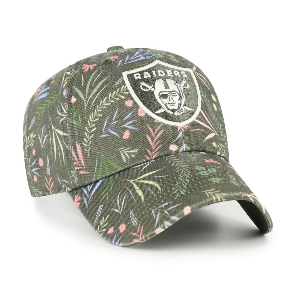 Las Vegas Raiders '47 Women's Verbena Clean Up Adjustable Hat Green