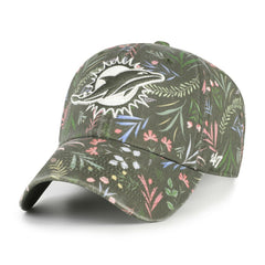 Miami Dolphins '47 Women's Verbena Clean Up Adjustable Hat Green