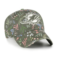 Miami Dolphins '47 Women's Verbena Clean Up Adjustable Hat Green