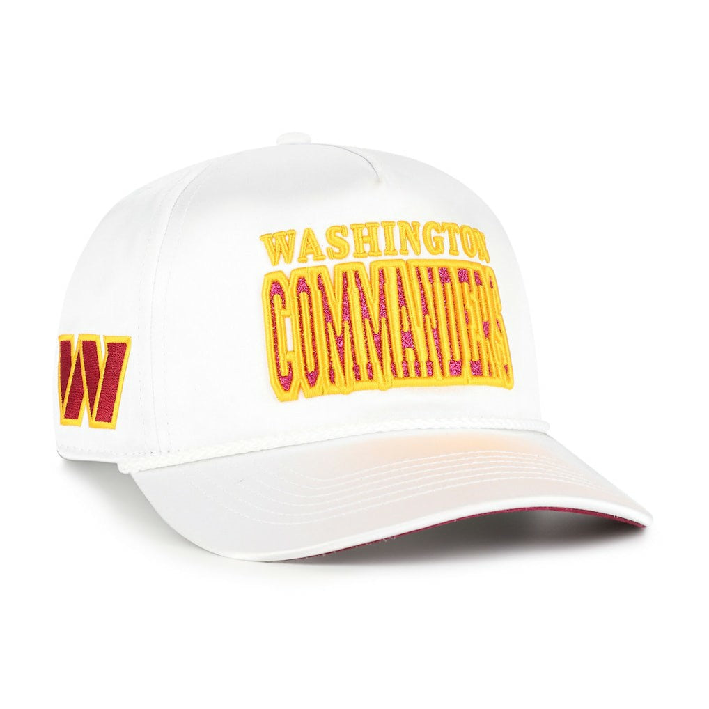 Washington Commanders '47 Women's Outspoken Hitch Adjustable Hat White