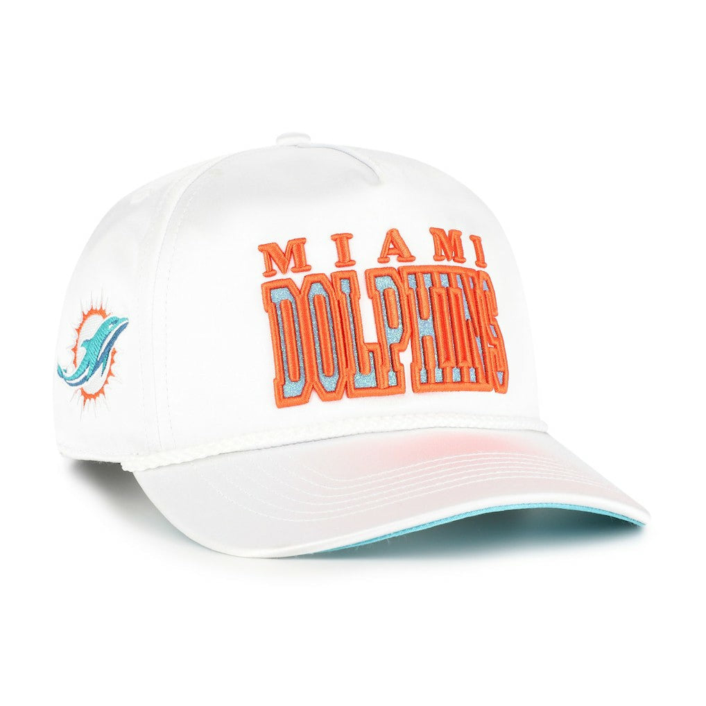 Miami Dolphins '47 Women's Outspoken Hitch Adjustable Hat White