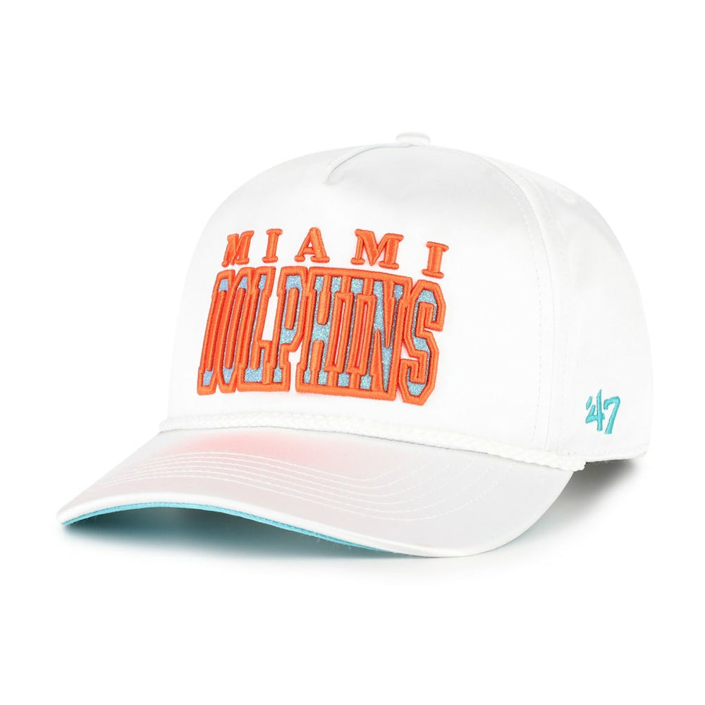 Miami Dolphins '47 Women's Outspoken Hitch Adjustable Hat White
