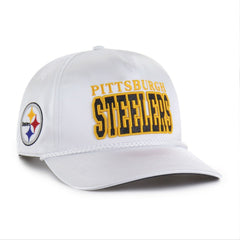 Pittsburgh Steelers '47 Women's Outspoken Hitch Adjustable Hat White