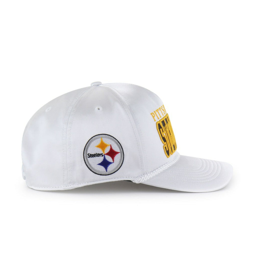 Pittsburgh Steelers '47 Women's Outspoken Hitch Adjustable Hat White