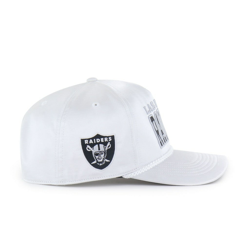 Las Vegas Raiders '47 Women's Outspoken Hitch Adjustable Hat White