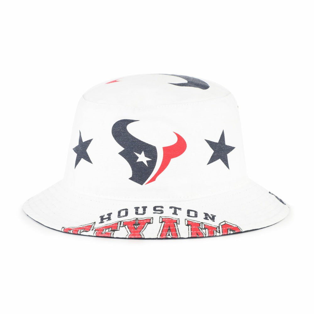 Houston Texans '47 Women's Energize Bucket Hat White