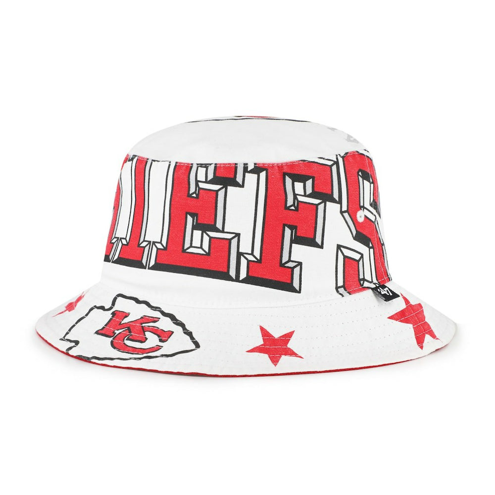 Kansas City Chiefs '47 Women's Energize Bucket Hat White