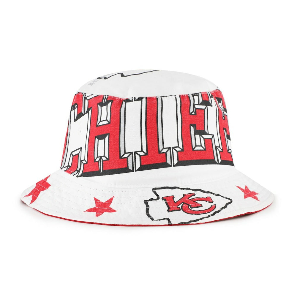 Kansas City Chiefs '47 Women's Energize Bucket Hat White