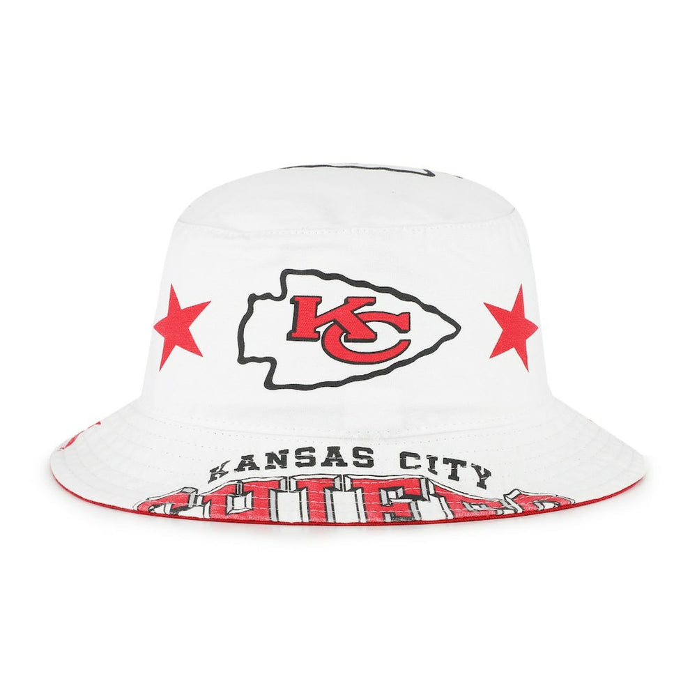 Kansas City Chiefs '47 Women's Energize Bucket Hat White