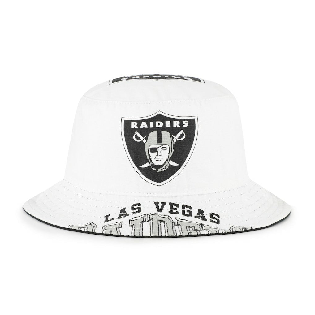 Las Vegas Raiders '47 Women's Energize Bucket Hat White