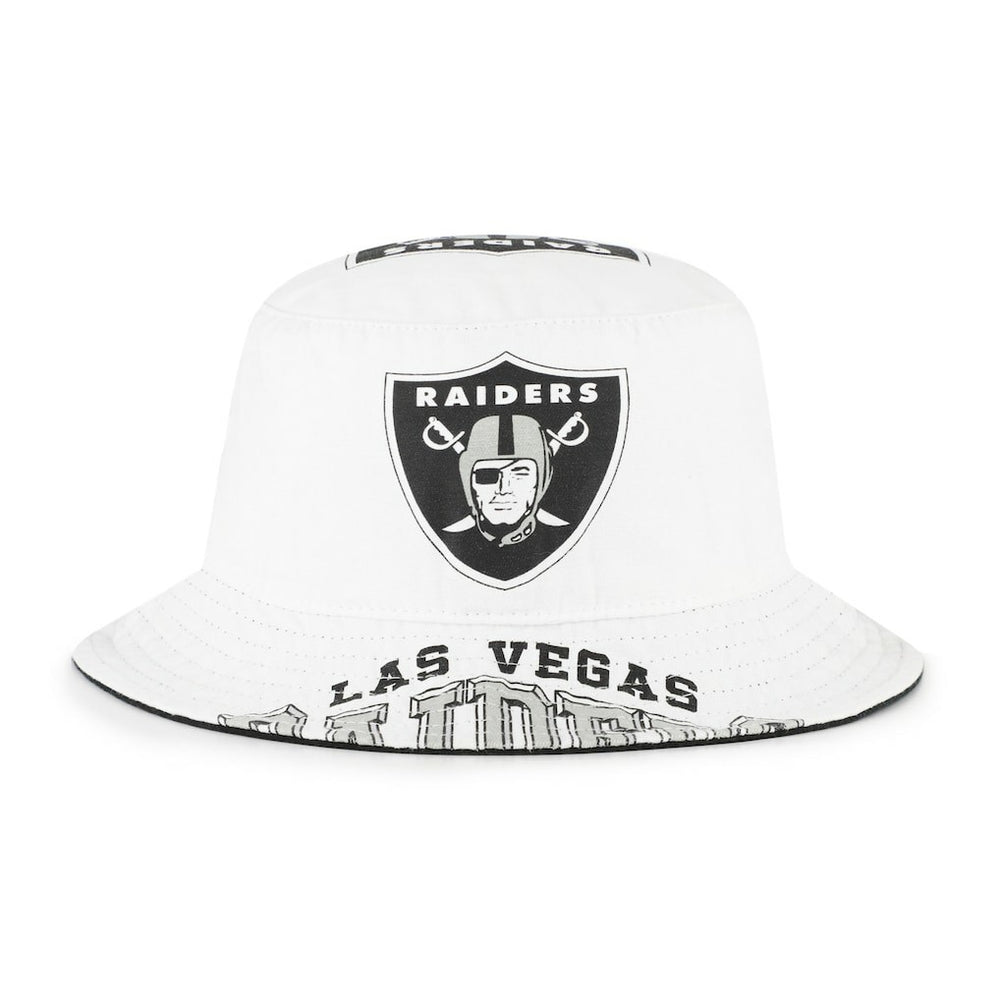 Las Vegas Raiders '47 Women's Energize Bucket Hat White