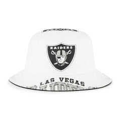 Las Vegas Raiders '47 Women's Energize Bucket Hat White