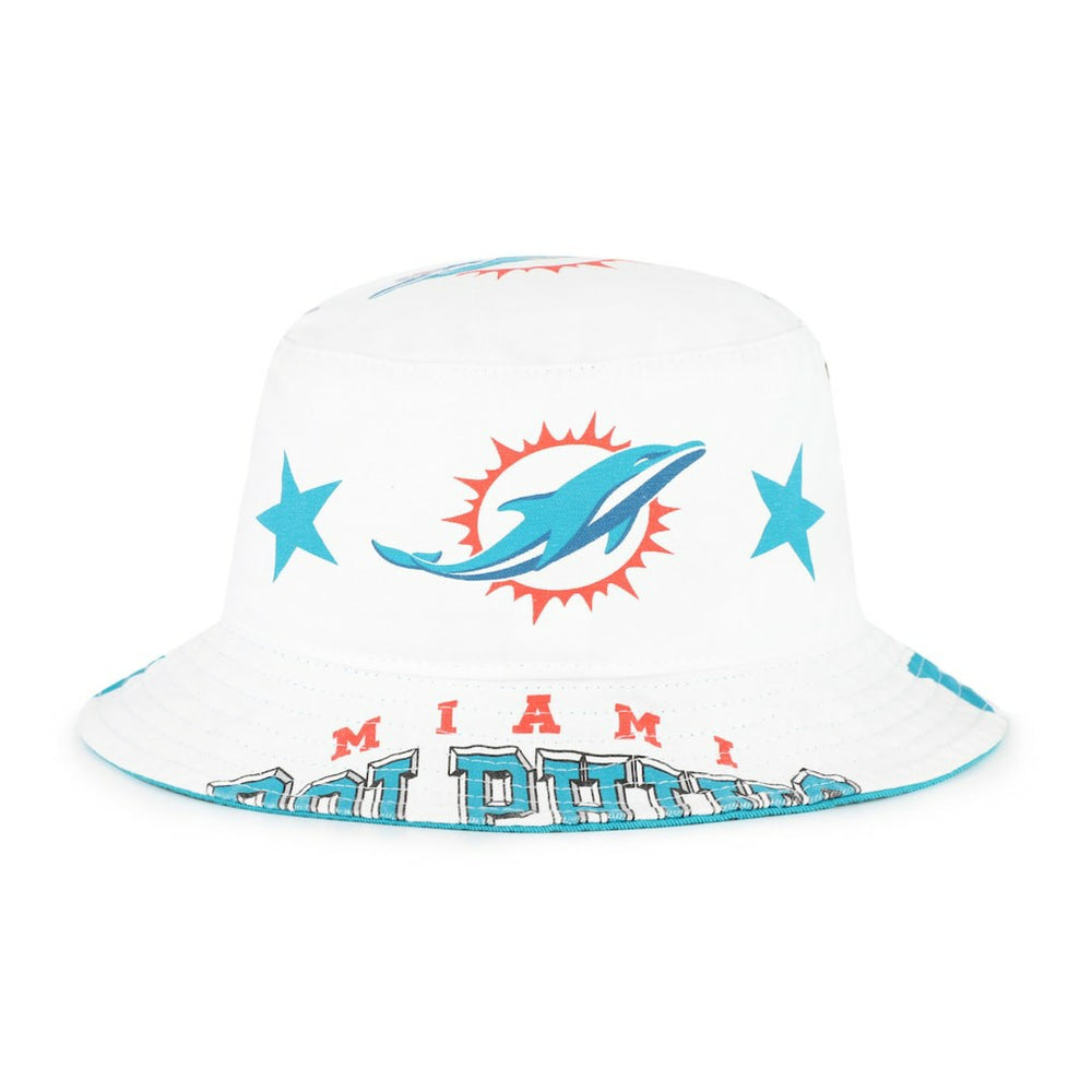 Miami Dolphins '47 Women's Energize Bucket Hat White