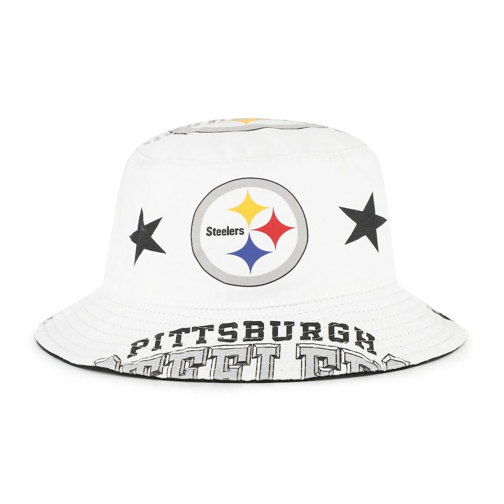 Pittsburgh Steelers '47 Women's Energize Bucket Hat White