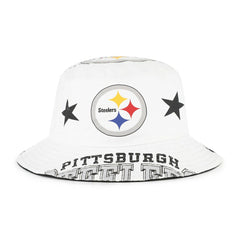 Pittsburgh Steelers '47 Women's Energize Bucket Hat White