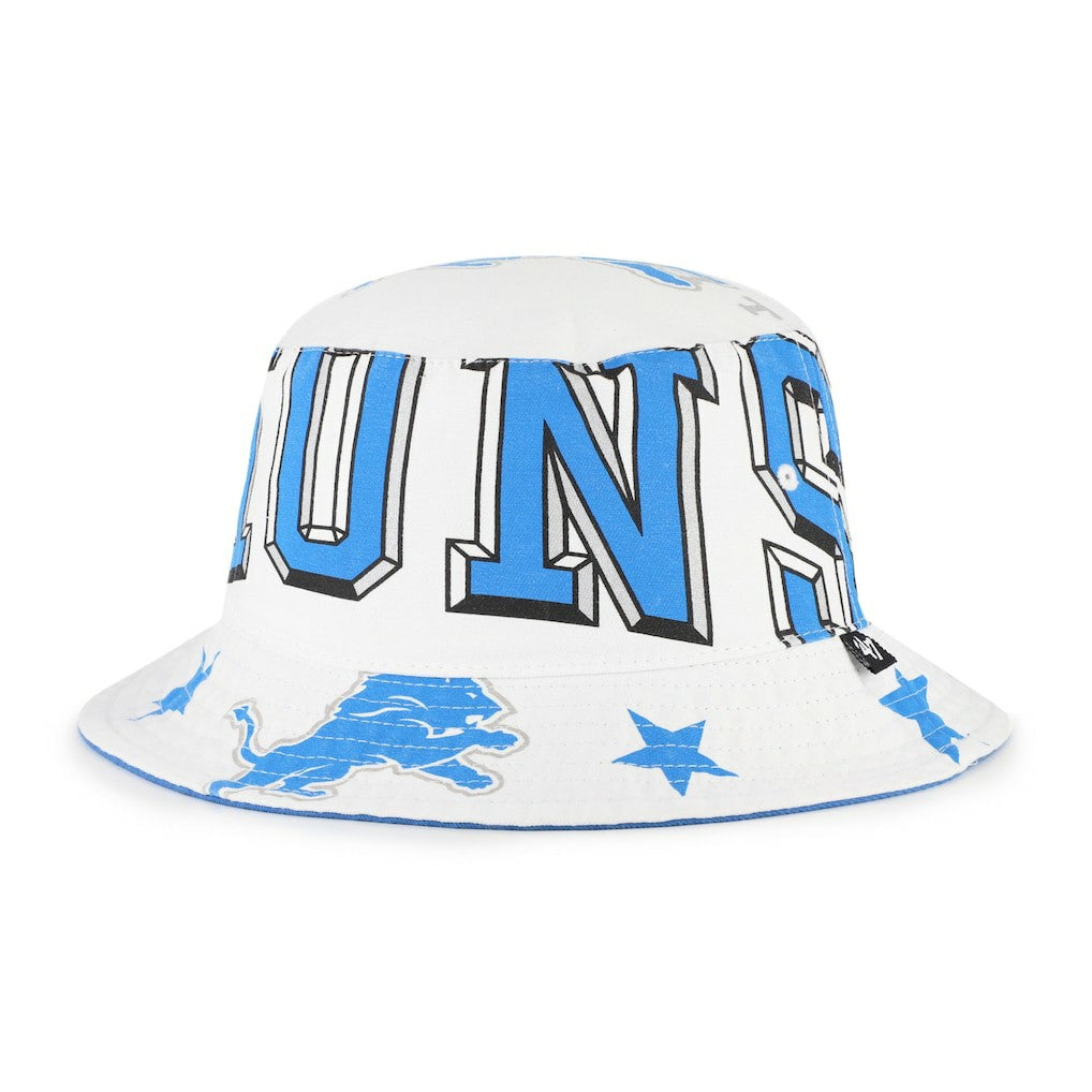 Detroit Lions '47 Women's Energize Bucket Hat White