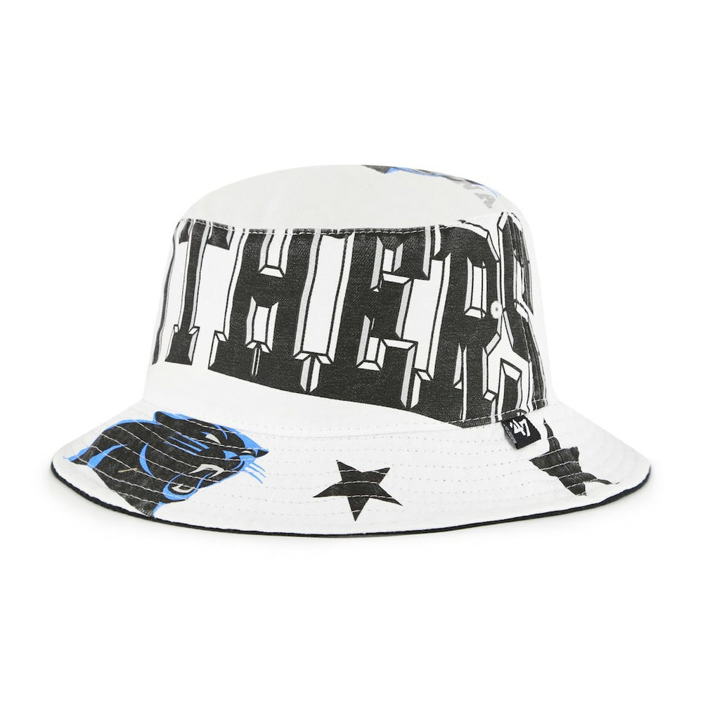 Carolina Panthers '47 Women's Energize Bucket Hat White
