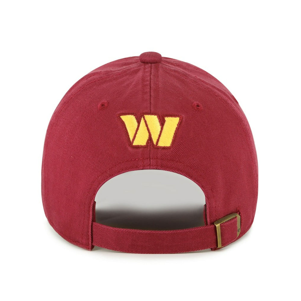 Washington Commanders '47 Women's Zoey Clean Up Adjustable Hat Burgundy