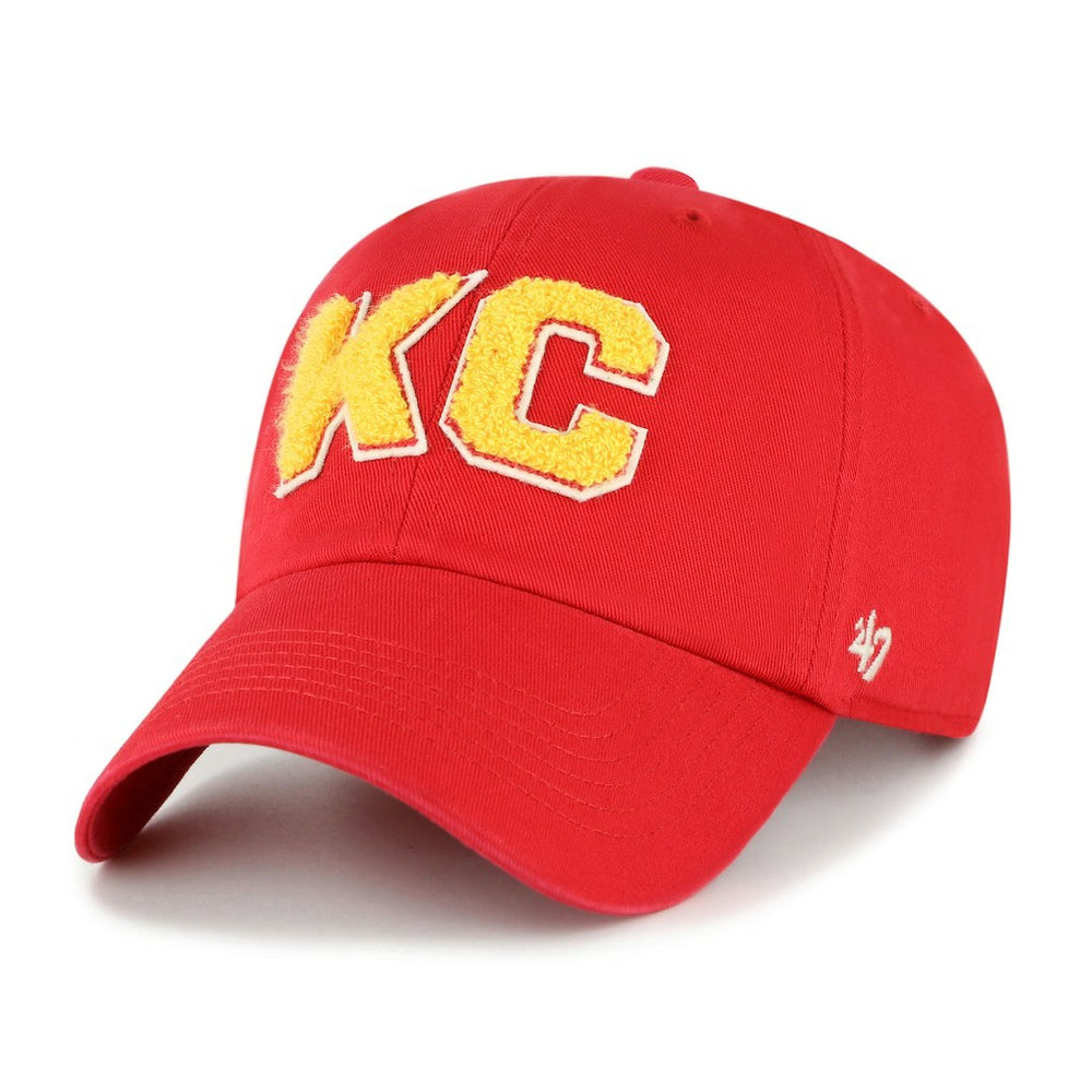 Kansas City Chiefs '47 Women's Zoey Clean Up Adjustable Hat Red