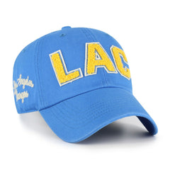 Los Angeles Chargers '47 Women's Zoey Clean Up Adjustable Hat Powder Blue