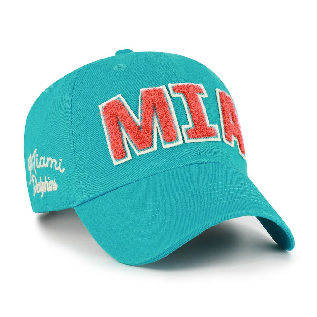 Miami Dolphins '47 Women's Zoey Clean Up Adjustable Hat Aqua
