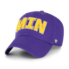 Minnesota Vikings '47 Women's Zoey Clean Up Adjustable Hat Purple