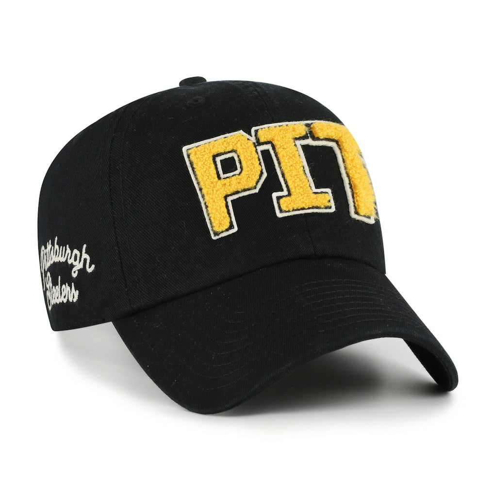 Pittsburgh Steelers '47 Women's Zoey Clean Up Adjustable Hat Black