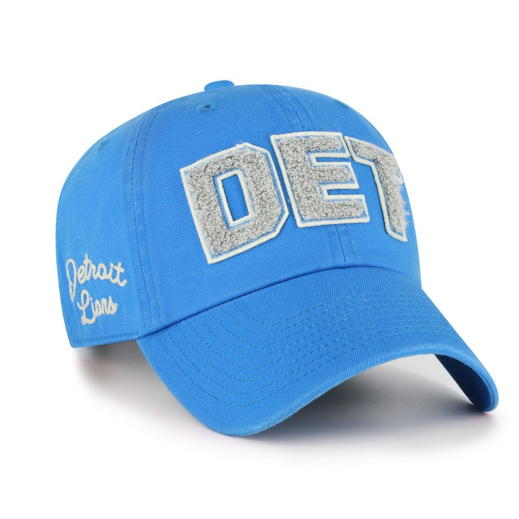 Detroit Lions '47 Women's Zoey Clean Up Adjustable Hat Blue