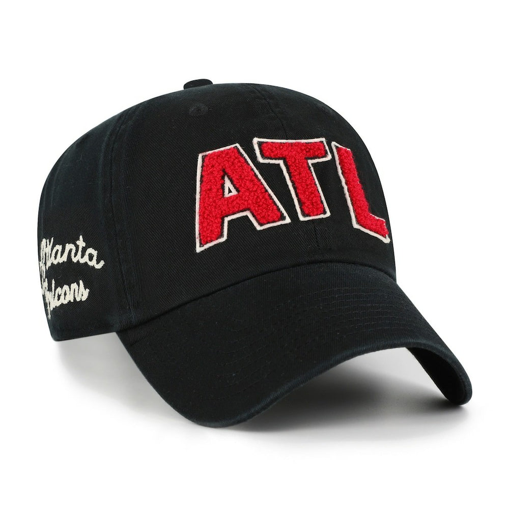 Atlanta Falcons '47 Women's Zoey Clean Up Adjustable Hat Black