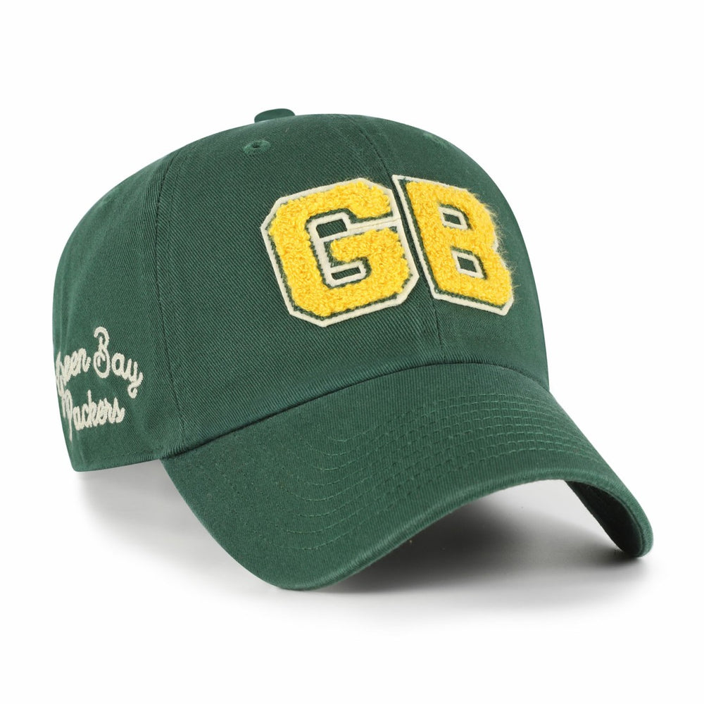 Green Bay Packers '47 Women's Zoey Clean Up Adjustable Hat Green