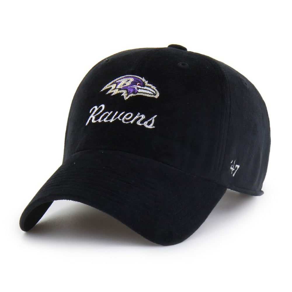Baltimore Ravens '47 Women's Spirited Clean Up Adjustable Hat Black
