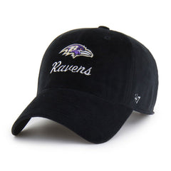 Baltimore Ravens '47 Women's Spirited Clean Up Adjustable Hat Black