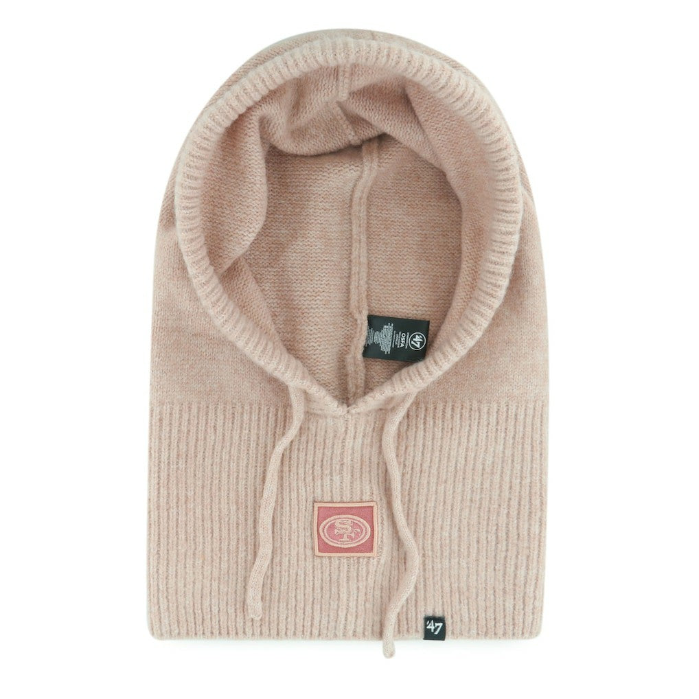San Francisco 49ers '47 Women's Mellow Knit Snood Light Red