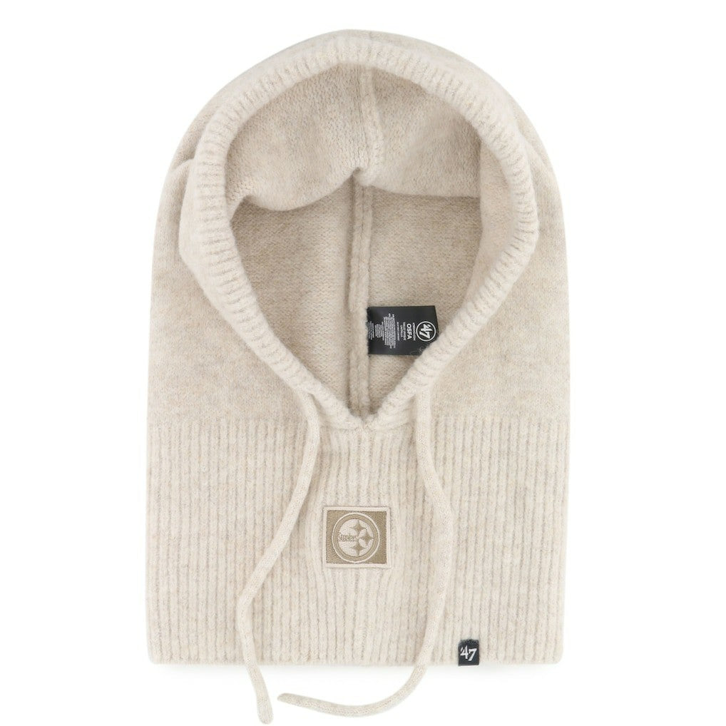 Pittsburgh Steelers '47 Women's Mellow Knit Snood Natural