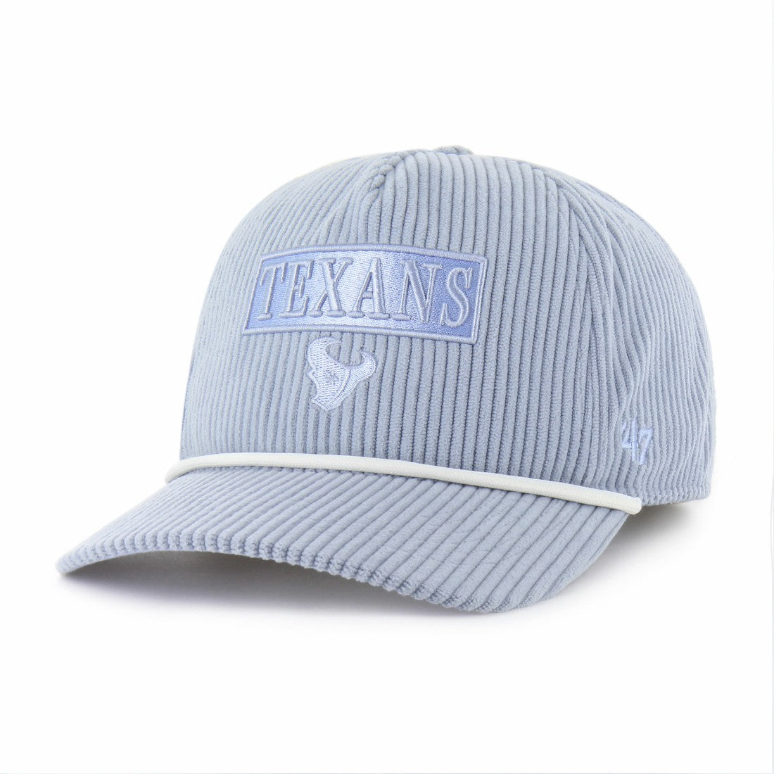 Houston Texans '47 Women's Mellow Corduroy Hitch Adjustable Hat Light Blue
