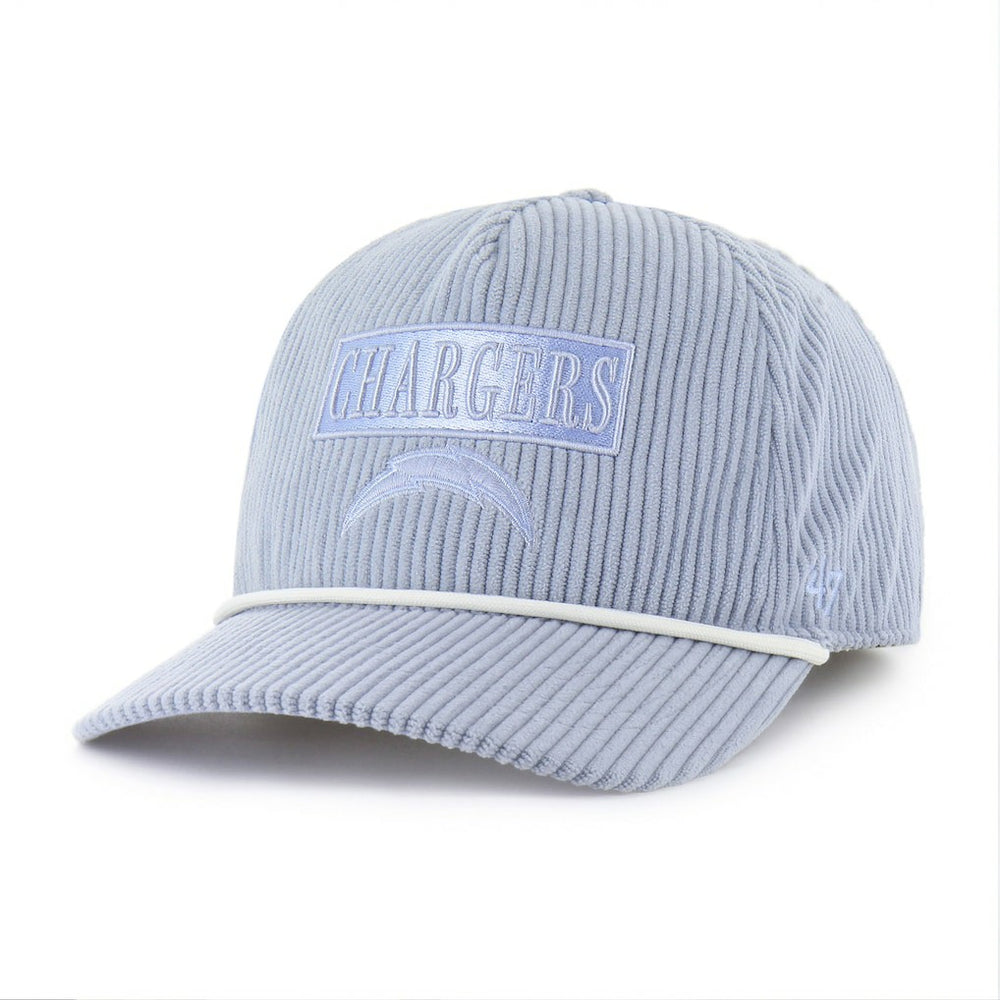 Los Angeles Chargers '47 Women's Mellow Corduroy Hitch Adjustable Hat Light Blue