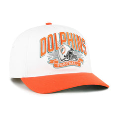 Miami Dolphins '47 Youth Prime Play Hitch Adjustable Hat White/Orange