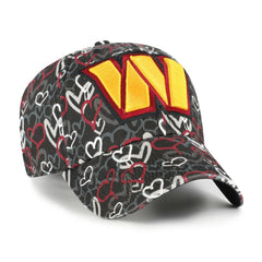 Washington Commanders '47 Girls Youth Mural Clean Up Adjustable Hat Black