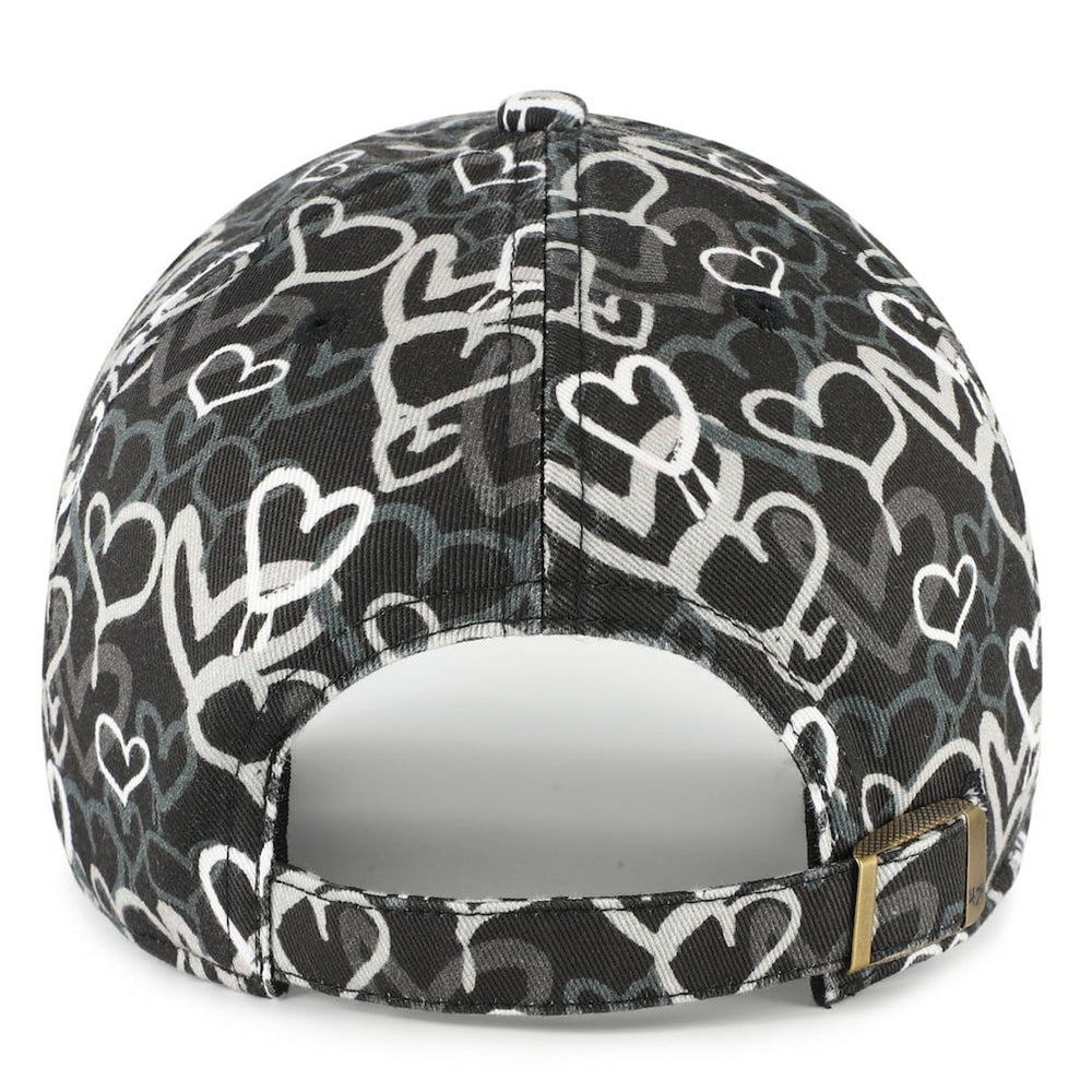 Las Vegas Raiders '47 Girls Youth Mural Clean Up Adjustable Hat Black