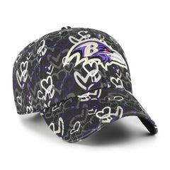 Baltimore Ravens '47 Girls Youth Mural Clean Up Adjustable Hat Black