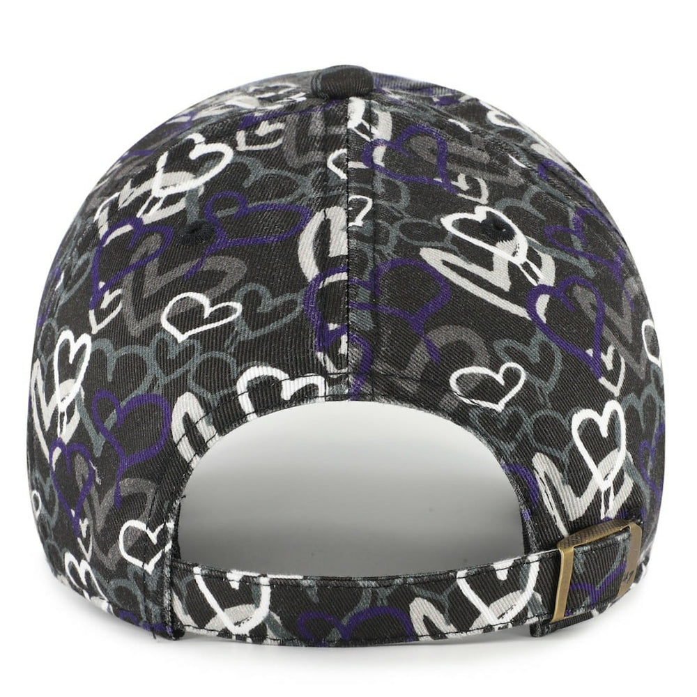 Baltimore Ravens '47 Girls Youth Mural Clean Up Adjustable Hat Black